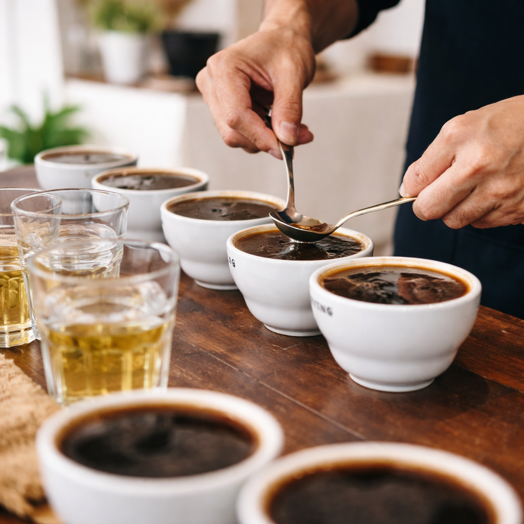 Map showing European specialty coffee roasters across the continent